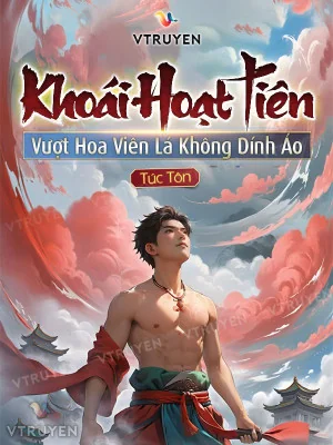 Khoái Hoạt Tiên Vượt Hoa Viên Lá Không Dính Áo Poster